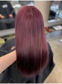 クラゲヘアー/小顔に見せるヘア/ココアベージュ/栄