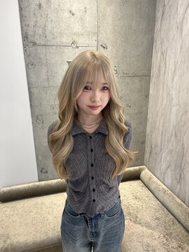 ロンドルピナス 小倉(Lond Lupinus) ミディアムレイヤーカット/似合わせカット/大人ガーリー/20代