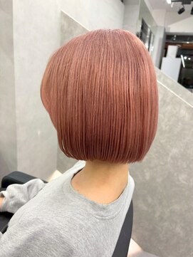 ファイブバイジエクト 堀江(FIVE by The Ect) ピンクカラー/モーブブラウン/ハイトーン