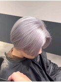 ハッシュカットハイライトクラゲヘアショートボブハイライト