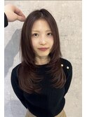 ワンカールで決まるレイヤーカット/