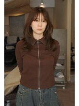 キールーム 伊丹西台店(Kir'oom)&nbsp;［トップスタイリスト:香川］レイヤーカット/ブラウンベージュ