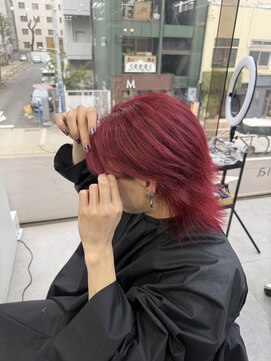 ギミックパシャ(GIMMICK pasha) チェリーレッド