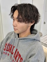 ローウェ オム 立川(LOUWE HOMME) センターパート×ツイスパパーマ #souta