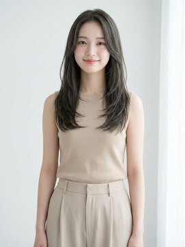 ライフイズモーメント 浜松富塚店(Life is...Moment) 透明感グレージュ×レイヤーカット