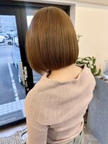 ダリー 菊水店(Dali) ベージュカラー・ハイトーン・ボブ