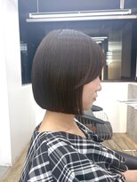 ロンドアジュール 横浜(Lond azur) @ショート/オリーブベージュ/ボブ/30代40代50代/横浜