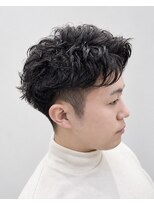 メンズ レオ 天六店(men's LEO) 無造作ワンカールパーマ