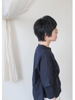 ホワイトルーム(White Room) 今の季節に★黒髪マッシュウルフ♪