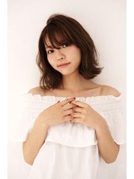 エアー 大阪(AIR) ☆air-OSAKA☆栃本優美☆うざバング外ハネボブアッシュブラウン