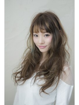 ヘアーミューズ リベロ(hair muse Livero) 【Livero】ゆるウェーブロング×ハイライト 3