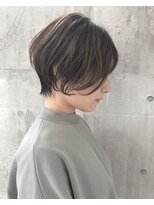 ソー(So.)&nbsp;スタイリッシュショート×グレーベージュ