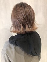 アルバム 渋谷パルコ(ALBUM)&nbsp;シアグレージュボブ_外ハネボブアッシュブラウン_ba269643