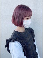 オリガミ ヘアーアンドビューティ(ORIGAMI) 【ORIGAMI】オーセンティックボブ×ベリーブロッサム