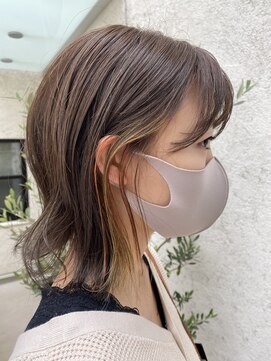 アンソル 戸田店(N'SOL) お洒落インナーカラー