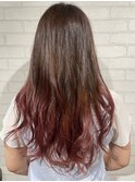 マッシュ/くびれヘア/ビタミンカラー/メルティカラー