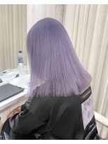 フリーラ 表参道(freera)&nbsp;@kamiishi＿freera ラベンダーシルバー　ケアブリーチカラー