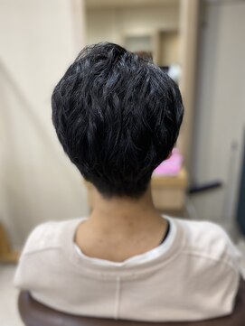 ヘアサロンアンドヘアメイクディー(hair salon hair make D) 仙台D　夏ヘア☆さわやかスパイラルショート×丸みマッシュstyle
