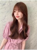 トレンドヘアでモテ確実の甘め韓国ヘア