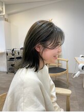 エイチ 梅田(H) 顔まわりカット レイヤーカット/20代/30代/40代/前髪カット/