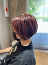 レイ 柏たなか店(Ray)&nbsp;前下がりショートボブ