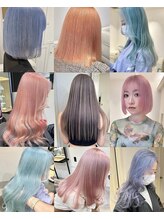 外国人風カラーを作り上げる独自のカラー理論とミルボンカラーの融合