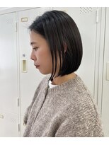 ミニヨン バイ ハピネス 高の原店(mignon by Happiness)&nbsp;ぷつっとbob  艶カラー◎