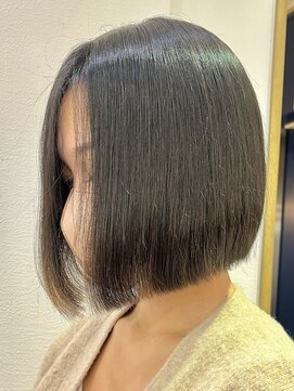 ロンドアベニール 北千住(Lond avenir) きりっぱなしボブ☆美髪ボブ/美髪矯正[北千住]