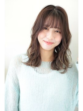 たさわ堂 ミディアム/ゆるふわ/ベージュカラー【田村】