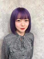 ティアム 渋谷店(Tiam shibuya) イメチェン/レッドブラウン/フルバング/似合わせカット