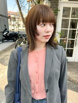 カシェ ナカザキ(CACHE NAKAZAKI)&nbsp;デザインカット/姫カット/ベージュカラー