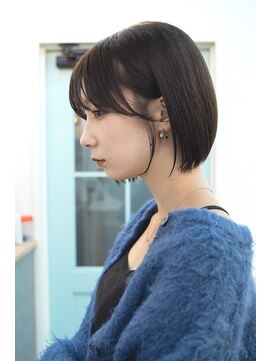 シビバイレボ(CIBI by revo) 地毛風カラー/切りっぱなしボブ/ショートボブ[船橋]