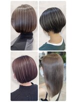 美容室フルール&nbsp;20代30代40代髪質改善カラーナチュラルボブ透明感小顔レイヤー