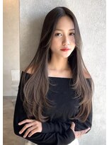 クプラ(Qpula)&nbsp;【qpula 城慎太郎】レイヤーカット＋くすみブラウン