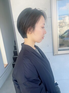 ジョワイユヘアーデザイン(Joyeux) 大人可愛い30代40代50代◎大人ナチュラルマッシュショートボブ