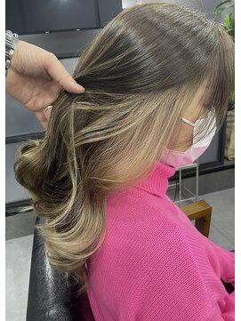 ウェイビー 桜木町店(WAVY) 【WAVY】パールベージュ/インナーカラー