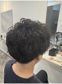 ナチュラル大人ツイストスパイラルパーマ