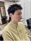 池袋アップバングベリーショート◎[池袋メンズ美容室］