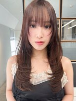 ソア 渋谷(soar)&nbsp;大人レイヤー ワンカール 艶髪 シースルーバング 20代30代40代