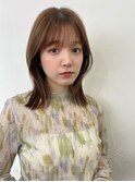 大人可愛いマッシュショートボブウルフカットタッセルボブ30代