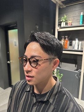 ライールザバーバー 梅田 堂島店(Lair the barber) 大人モテツーブロック