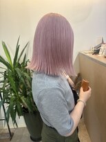 ラニヘアサロン(lani hair salon)&nbsp;透け感ペールピンク/ハイトーン/暖色カラー/透明感カラー