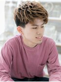 ■外国人風ハイトーンカラー束感ショート108-2上尾10代20代30代