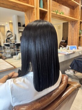 アドラーブル 駅南店(adorable) 美髪ストレート×髪質改善◎艶髪ロング 20代30代