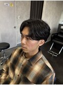 ナチュラルセンターパートorフェザーパーマ