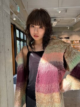 レイヤーパーマ/レイヤーカット/ウルフパーマ