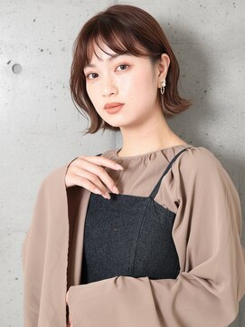 ヘアーアンドメイク ニューヨークニューヨーク 姫路店(Hair&Make NYNY) ボブ×外ハネ×透明感カラー