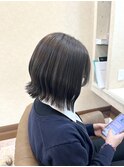 ボブ/グレージュ/オリーブ/姫カット/宇都宮