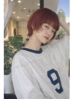 エム(eM) ベリーピンクマッシュショート