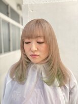 ポート 蕨(PORT)&nbsp;デザインカラーとレイヤーカット【天間　彩香】